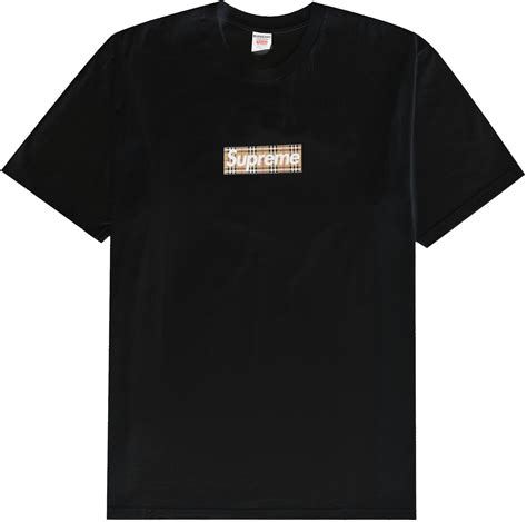 supreme burberry box logo 1997|supreme box logo t shirt.